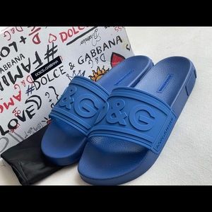 BNWT Dolce and Gabbana poolslide Mens Size 9